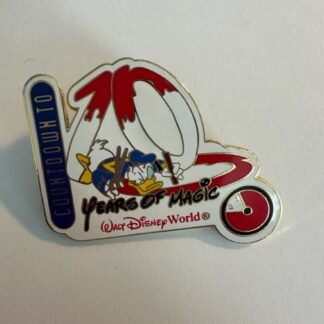 Disney Donald Duck Countdown To 100 Years Of Magic-Walt Disney World Pin (C8)