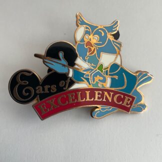 Disney Ears Of Excellence Cast Members Only Professor Owl Collectors Pin F4