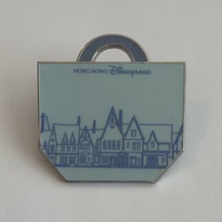 Disney Hong Kong Disneyland World Of Frozen Shopping Bag Tote Mystery Pin H4