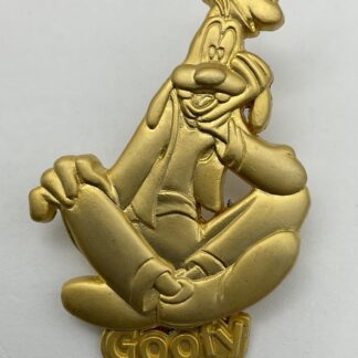 Disney Japan Pin M&P Goofy Goldtone 100 Relief LE 900 G6