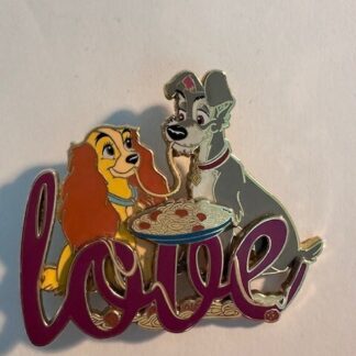 Disney Lady & the Tramp Lovely Duos LE 400 Pin DSF DSSH Valentines Day (D5)