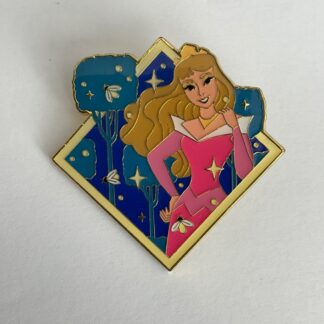 Disney Loungefly Aurora Sleeping Beauty Princess Enamel Glow in the Dark Pin A8