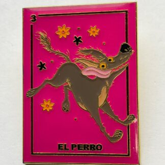 Disney Loungefly Coco Loteria DANTE EL PERRO DOG Tarot Card Pin G9