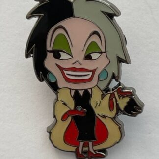 Disney Loungefly Cruella 101 Dalmatians Villains Chibi Pin (C7)