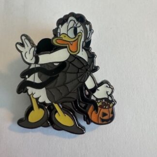 Disney Loungefly Mickey & Friends Halloween Daisy Duck Spider Pin (D1)