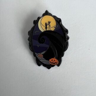 Disney Loungefly NBC - Jack and Sally Silhouette Moon Pin (E4)