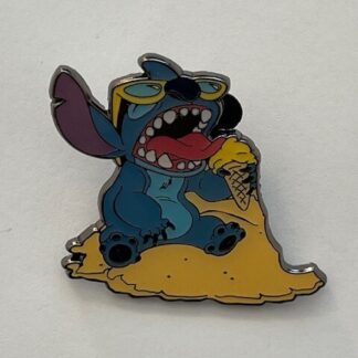 Disney Loungefly Pin Lilo & Stitch Eating Ice Cream Enamel Pin (A8)
