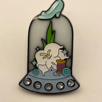 Disney Loungefly Princess Terrarium Stained Glass Pin Cinderella F8