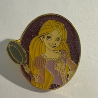 Disney Loungefly Tangled Character Series RAPUNZEL PAN Skillet Glitter Pin (E5)