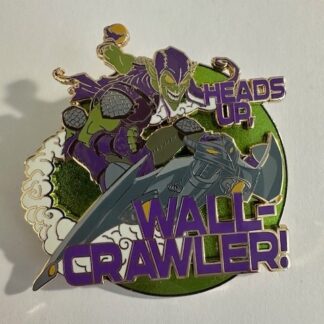 Disney Marvel SpiderMan Green Goblin Heads Up Wall Crawler Villain Disney Pin F1