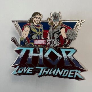 Disney Marvel Studios Thor Love And Thunder Logo Pin LR (C2)