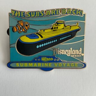 Disney Mickey Pin Odyssey Finding Nemo Submarine Voyage LE 1000 F4