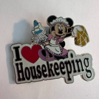 Disney Minnie Housekeeping I Love My Role Pin (C3)
