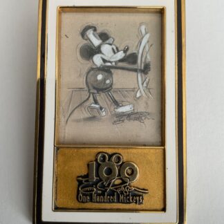 Disney One Hundred Mickeys MM 050 Steamboat Willie LE 3500 Pin Eric Robison F3