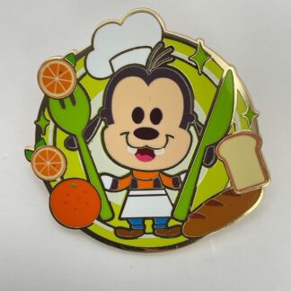 Disney Palm Mickey & Friends Chef Pin Goofy H6