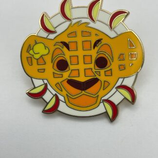 Disney Park Pin THE LION KING Simba Whimsical Waffles Mystery Bag Pin 2023 G5