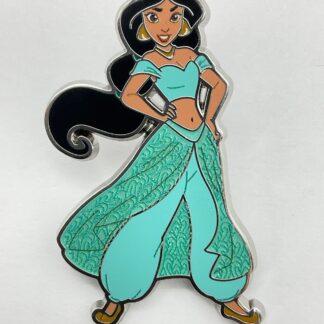 Disney Parks 2024 Aladdin Jasmine Sparkle Dress Glitter Dresses Pin F0