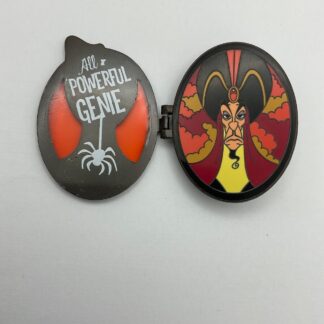 Disney Parks Jafar All Powerful Genie Happy Halloween Portrait Hinged Pin G6