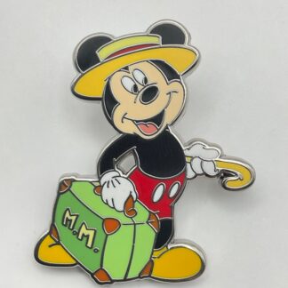 Disney Parks Mickey Mouse Travel In Style Pin G1
