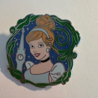 Disney Parks Princess Mystery Box Pin Cinderella Castle Frame (D2)