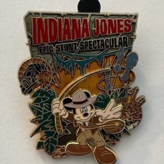 Disney Pin 27587 WDW Indiana Jones Epic Stunt Spectacular Indiana Mickey LE (C7)