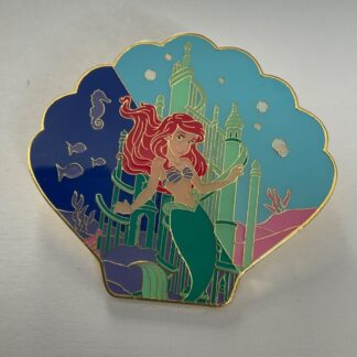 Disney Pin Ariel Day & Night Collection BoxLunch Loungefly Castle Seashell F7