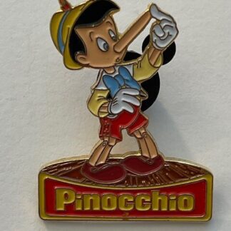Disney Pin - DLRP DLP - Pinocchio Name Pin 20932 (D1)