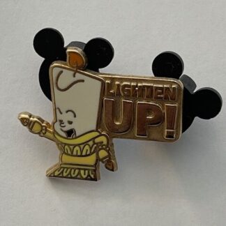 Disney Pin DS Duos - Lumiere ONLY "Lighten Up" (Beauty & the Beast) [134986] (D9