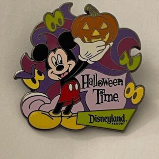Disney Pin Halloween Time 2009 Mickey Travel Agent Promo Pin (A1)