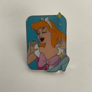 Disney Pin Loungefly Princess Expressions Cinderella Glass Slipper F4