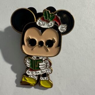 Disney Pin Minnie Mouse Funko pop loungefly Christmas caroling Santa Claus (A7)