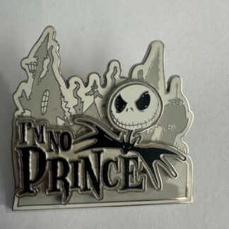 Disney Pin - Nightmare Before Christmas Jack Skellington - I'm No Prince (B9)