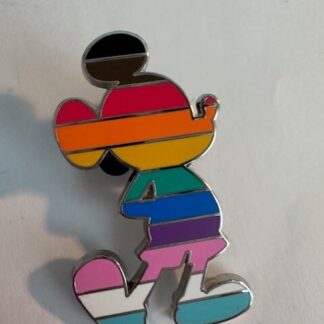 Disney Pin Rainbow Classic Mickey Mouse Pose Pride Collection LGBTQ Flag C0