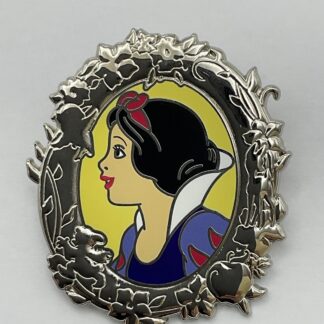 Disney Pin Snow White Princess Portrait Silver Frame Profile 2024 F0