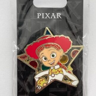 Disney Pin Uncas Intl. Pixar Toy Story Jessie Stained Glass LE 300 (B)