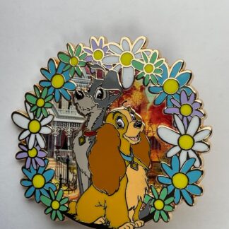 Disney Pink A La Mode PALM Lady and the Tramp Classic Royal Realm Pin G9