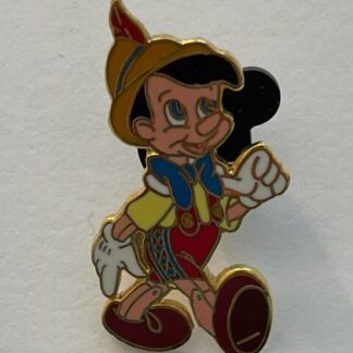 Disney  Pinocchio Walking  Pin Yellow Hat (C1)