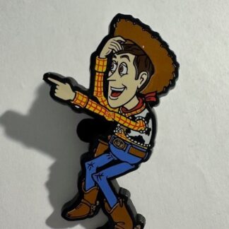 Disney Pixar Toy Story Sheriff Woody Plastic Pin (A7)