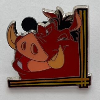 Disney Pumba The Lion King Warthog Disneyland Pin (B6)