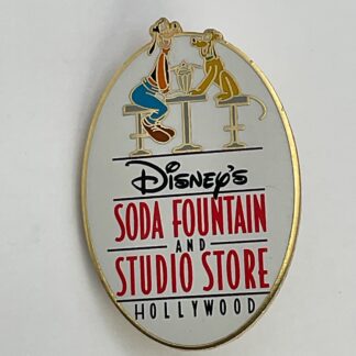 Disney Soda Fountain Studio Store Hollywood DSSH DSF PLUTO GOOFY LE 200 Pin H4