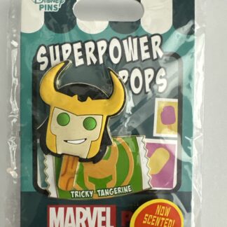 Disney Superpower Pops Series (LE) 1000 Loki Tricky Tangerine Pin (B)