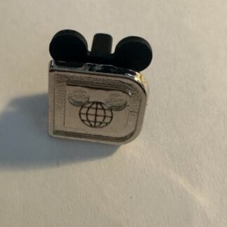 Disney Wdw Tiny Kingdom pin 20th Anniversary 20 Years Event Iconic Silver D (B8)