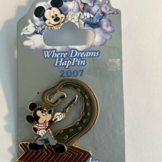 Disney Where Dream HapPin NED MOUSE 20,000 Leagues Under Sea Pin (B)