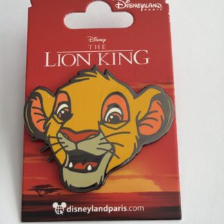 Disneyland Paris DLP Young Simba Head Lion King 30th Anniversary Disney Pin B