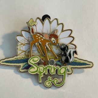 Disneyland Paris - Pin Trading Day 2014 (Spring) - Bambi & Flower Pin (A5)
