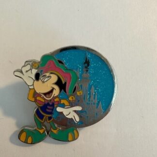 Disneyland Pin Mickey Mouse JESTER 90th Anniversary Mystery Pin LR (C2)