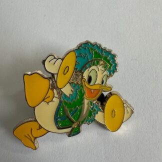 Donald Duck Playing the Tamborines Japan 2006 Disney Pin B2
