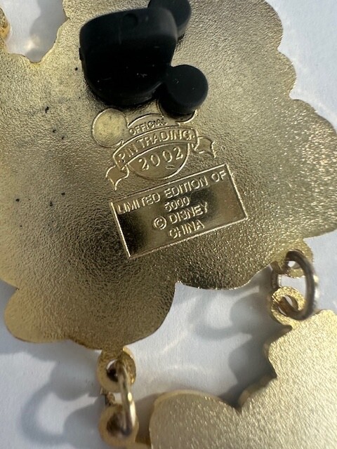 Epcot Holidays Around the World 2002 - Dangle Disney Pin F0 - Image 3