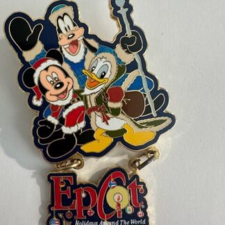 Epcot Holidays Around the World 2002 - Dangle Disney Pin F0