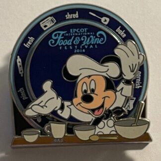 Epcot International Food & Wine Festival Chef Mickey Disney Pin LE (B3)